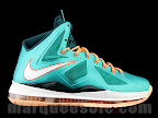 Gallery: Nike LeBron X Miami Setting or Dolphins if you Like nike lebron 10 gr miami dolphins 1 01 Gallery: Nike LeBron X Miami Setting or Dolphins if you Like