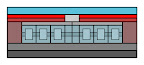 convenience store, 2004, digital c-print on sintra panel, 27 x 60 in.