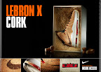 nike lebron 10 gr cork championship 6 06 @KingJames Wears NSWs Nike LeBron X Cork Off the Court