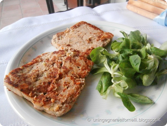 hamburger pesce salmone verdure senza uova tonno