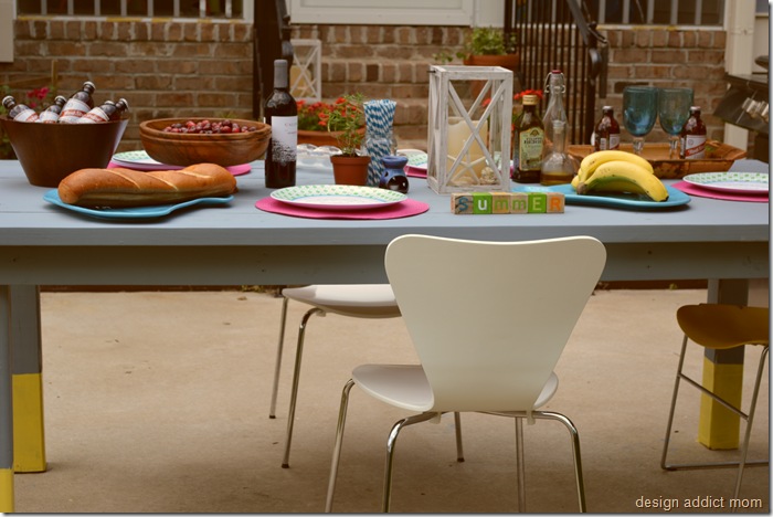 Our Made from Scratch Picnic Table: A DIY- design addict mom Our Made from Scratch Picnic Table: A DIY- design addict mom