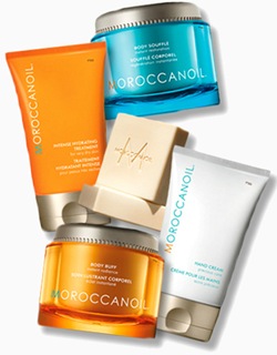 Moroccanoil for Body tem lançamento previsto para o mês de abril, nos EUA. moroccan-oil-skincare