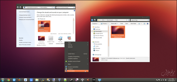 Ubuntu Theme Windows