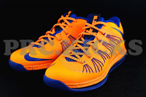 Nike Air Max LeBron X Low 8211 Orange  Blue 8211 Official Release Date