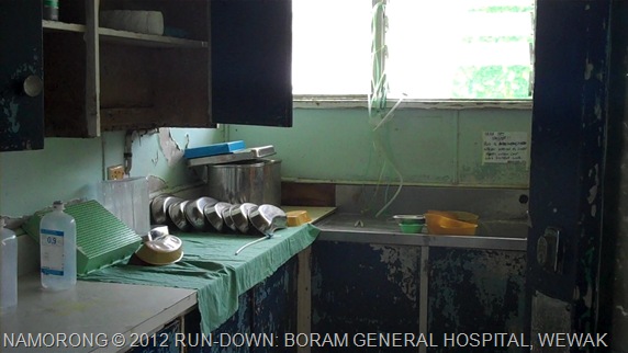 TOTALLY RUN DOWN: BORAM GENERAL HOSPITAL, WEWAK, EAST SEPIK PROVINCE