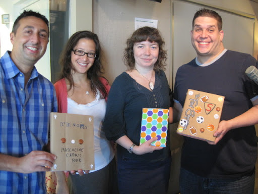Lino, Terri, Maura and Steve with the final products!