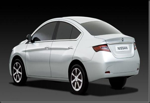 nissan sunny backview