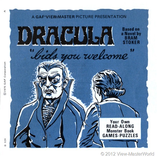View-Master Dracula (B324), Booklet Cover