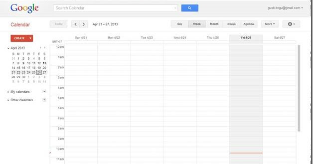 Cara membuat undangan google calendar