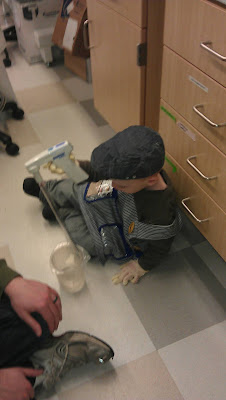 Andy pipetting