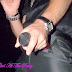 Working the mic!