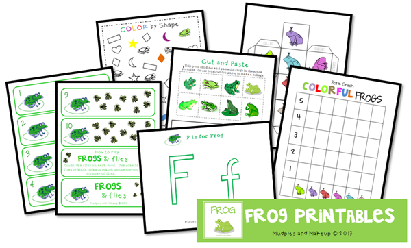 Free Frog Printable Pack Free Frog Printable Pack