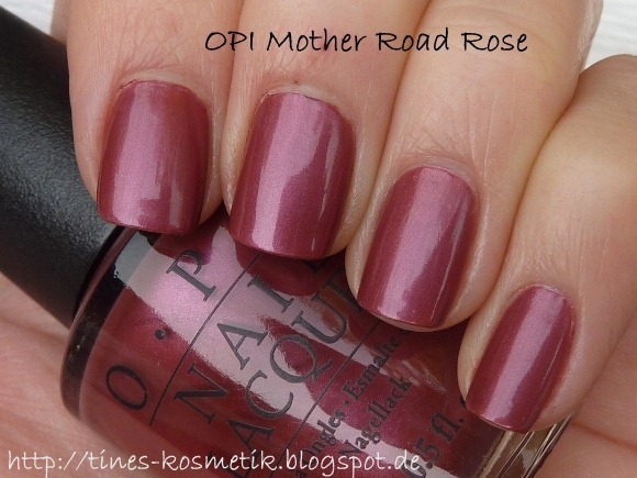 OPI Mother Road Rose 1 OPI Mother Road Rose 1