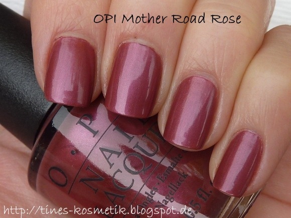 OPI Mother Road Rose 1