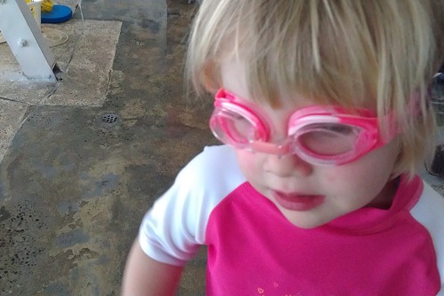 little swimmer
