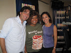 Betsy and Bryan with Sunny Anderson, host of Food Network's 
