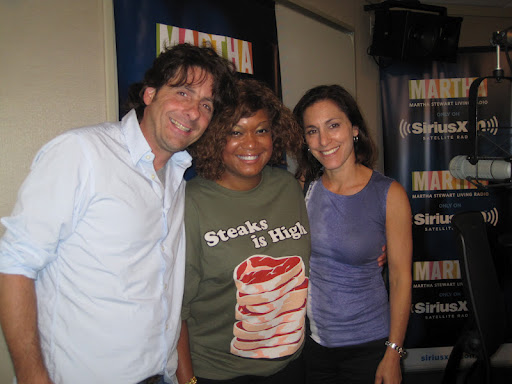 Betsy and Bryan with Sunny Anderson, host of Food Network's 