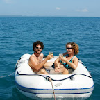 Äquator-Schaumbad und Moscato