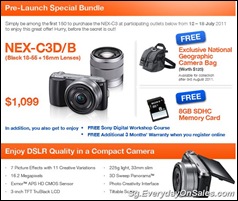 Sony-Nex-c3-pre-launch-offer-Singapore-Warehouse-Promotion-Sales