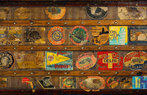This mail trunk made for Charles de Beistegui looks like it has been to all four corners of the world. This mail trunk made for Charles de Beistegui looks like it has been to all four corners of the world.