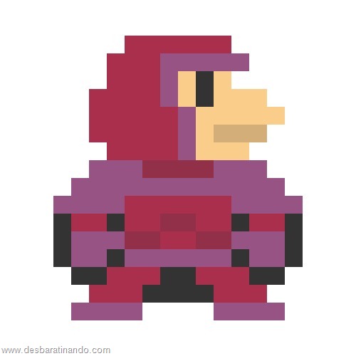 super herois e viloes em 8 bits x man (13) super herois e viloes em 8 bits x man (13)