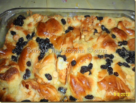 Pudim de croissant com caramelo Pudim de croissant com caramelo