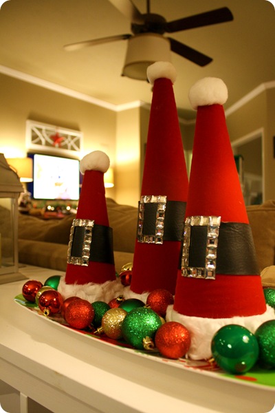 santa hat craft