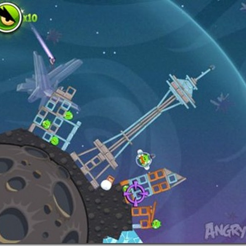 Angry Birds Space erhält einen kostenlosen Space Needle Level