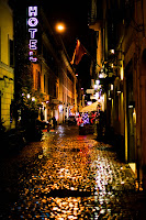Side street near Spanish Steps, Rome