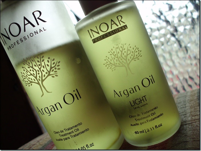 Óleo de Argan Inoar:  Classico x Light