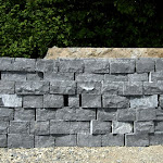 5 - Dry stone wall of squared rubble stones