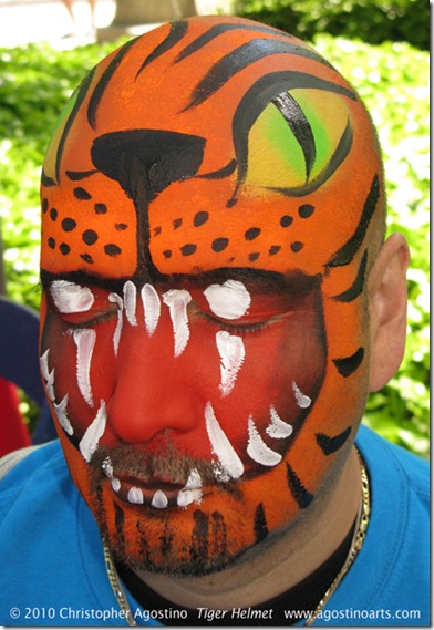 face_painting_tigerhelmetfullhead_100516_agostinoarts face_painting_tigerhelmetfullhead_100516_agostinoarts