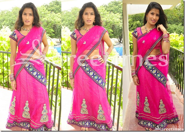 Shruti_Hussain_Pink_Half_Saree Shruti_Hussain_Pink_Half_Saree