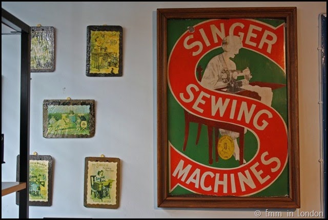 London Sewing Machine Museum - vintage signage