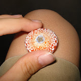 One of Mr. Stryncl's glass creations