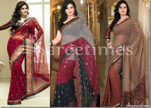 Zarine_Khan_Sarees(4)