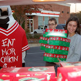 WBFJ - Operation Christmas Child Shoebox Dropoff - Chick-Fila-A - Peacehaven Road - Winston-Salem -