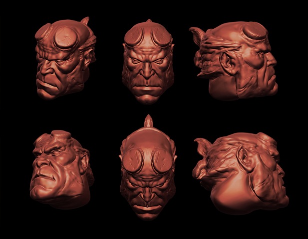 Hellboy Head