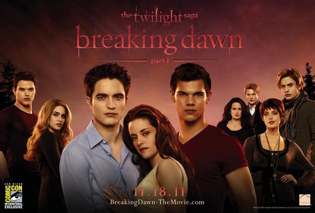 Breaking Dawn Comic-Con poszter