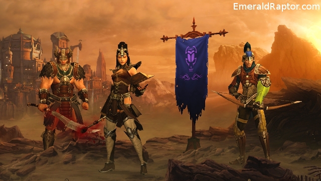 Diablo 3: Barbarian, Wizard & demon hunter