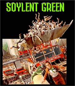 c0 A portion of the poster from the 1972 movie Soylent Green