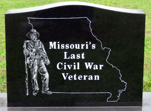 Last Civil War Veteran to Die in Missouri marker, Isabella Cemetery, Ozark County