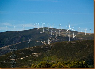 wind turbines