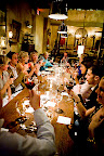 The 15 person dinner party included Katie and Colman's immediate families. The 15 person dinner party included Katie and Colman's immediate families.