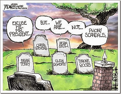 Benghazigate Not a Phony Scandal toon Benghazigate Not a Phony Scandal toon