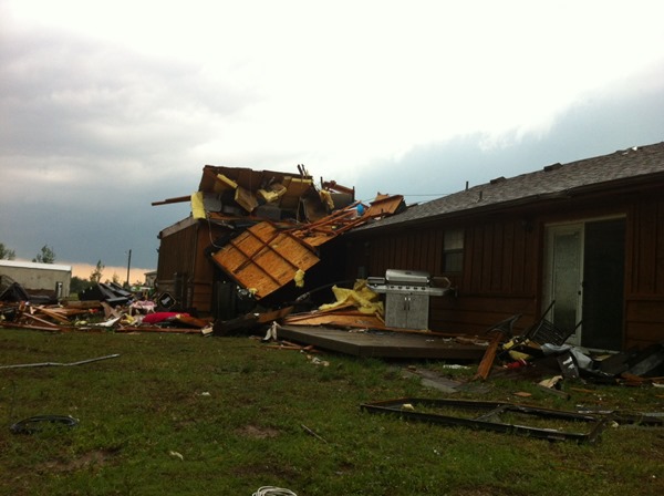 Tornado Damage 1st sight Tornado Damage 1st sight