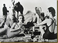 WK Tatiana Mary Rose and Camels Picnic Morocco 1958 WK Tatiana Mary Rose and Camels Picnic Morocco 1958