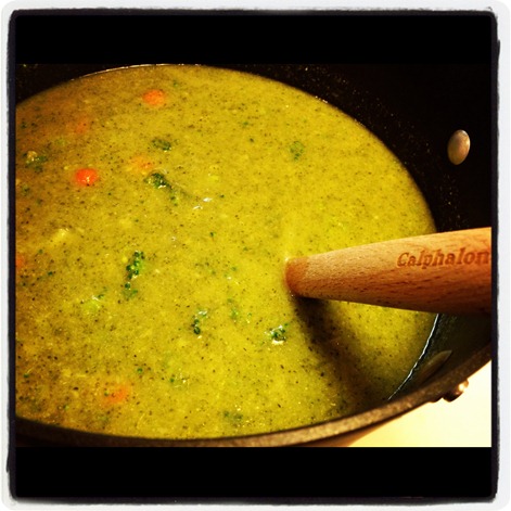 cream of broccoli soup low fat