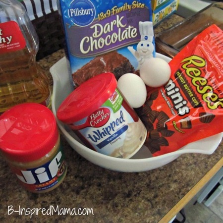 Peanut Butter Cup Brownies 2