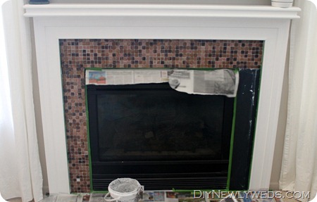 Tiling a Fireplace